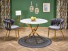 Stoel Houston 1506 (Grijs + Gouden)