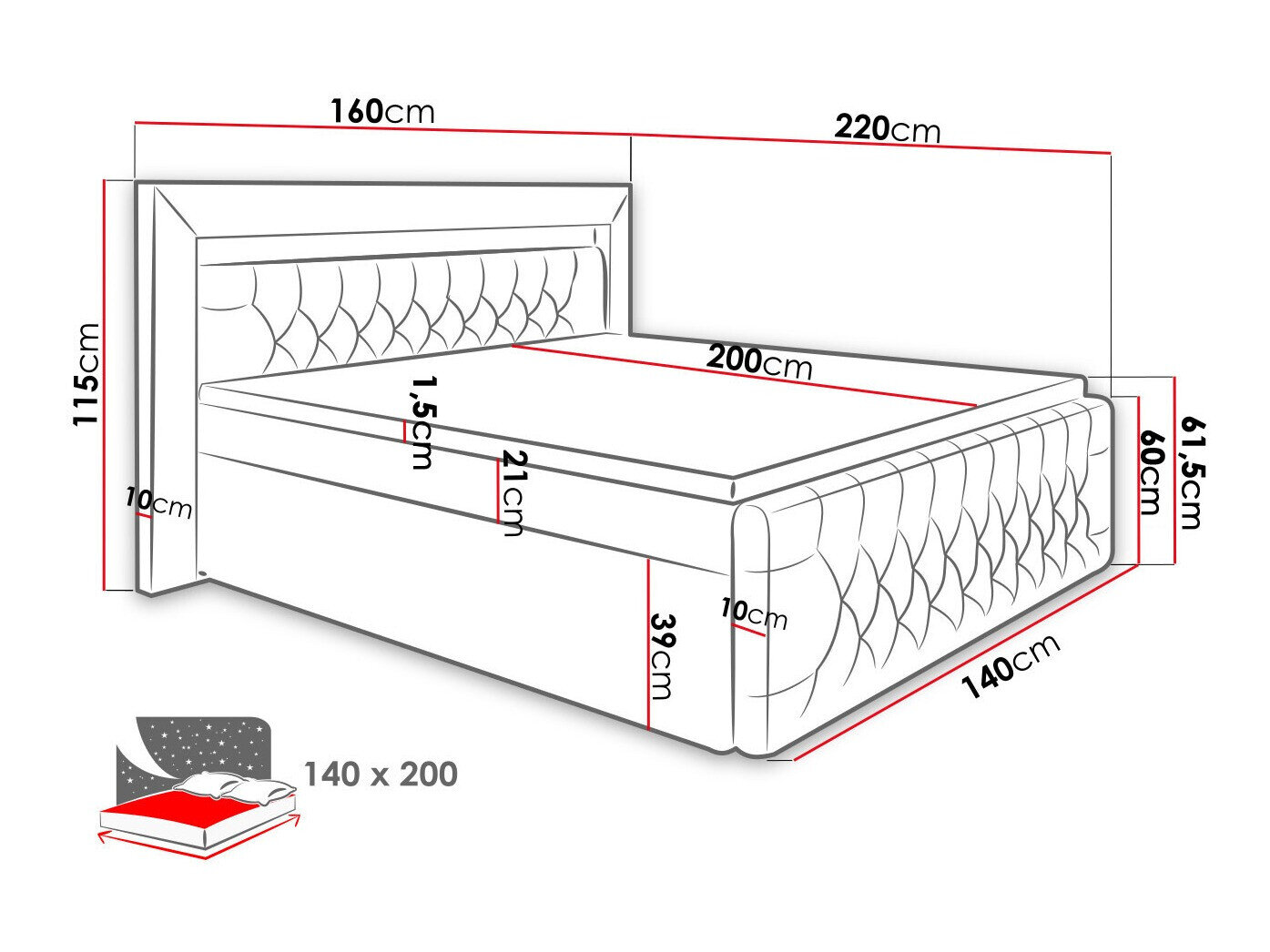 Boxspring Aura