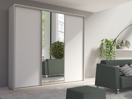 Kledingkast Murrieta 181 (Wit)