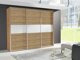 Kledingkast Murrieta 132 (Riviera eiken + Wit)
