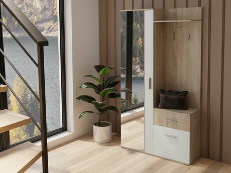 Entrésæt Stanton 103 (Sonoma eg + Hvid)