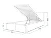Bed Fairfield 109 (Grafiet)