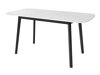 Table Edmond 110 (Chêne doré artisanal + Noir)