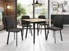 Tafel Edmond 109 (Ambachtelijke gouden eik + Zwart)