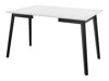 Tafel Edmond 109 (Grijs marmer + Zwart)