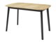 Tafel Edmond 110 (Ambachtelijke gouden eik + Zwart)