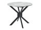 Tafel Edmond 111 (Grijs marmer + Zwart)