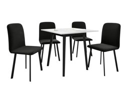 Set de mese Edmond 116 (Alb + Negru)