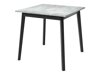 Spisestuesæt Edmond 116 (Grå marmor + Sort)