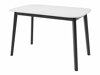 Söögitoakomplekt Edmond 117 (Valge + Must)