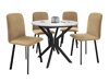 Set de mese Edmond 118 (Alb + Negru)