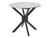 Spisestuesæt Edmond 118 (Grå marmor + Sort)