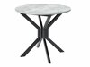 Spisestuesæt Edmond 118 (Grå marmor + Sort)