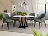 Stoel Racine 105 (Zwart + Magic Velvet 2217)
