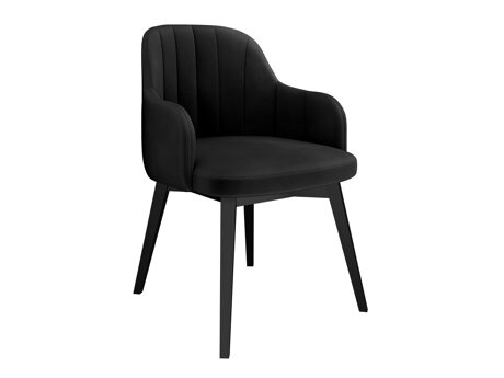 Stoel Racine 105 (Zwart + Magic Velvet 2219)