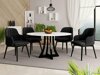 Stoel Racine 105 (Zwart + Magic Velvet 2219)