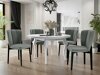 Stoel Racine 130 (Zwart + Magic Velvet 2217)