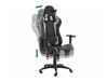 Gaming stolica Berwyn 820 (Crna + Srebrna)