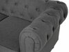 Chesterfield dīvāns Cirdoro 100 (Pelēks)