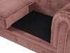Kavč chesterfield Cirdoro 101 (Vijolična)
