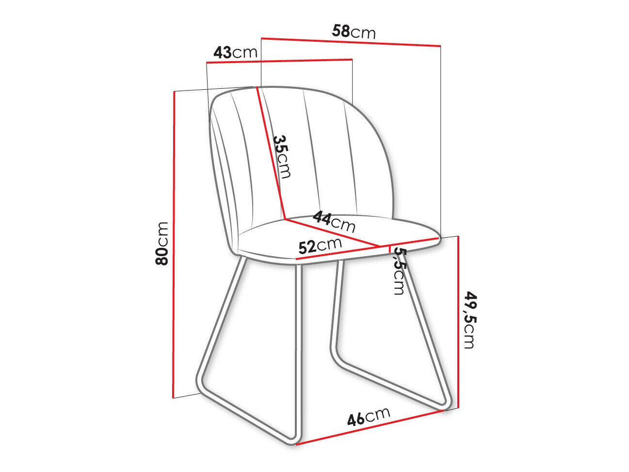 Stoel Comfivo Passer I (Magic Velvet 2225)