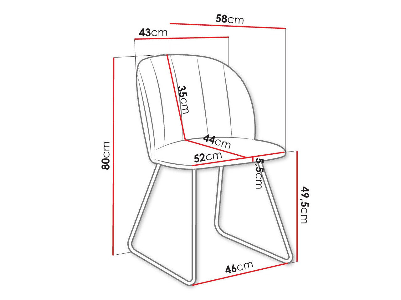 Stol Comfivo 101 (Magic Velvet 2217)