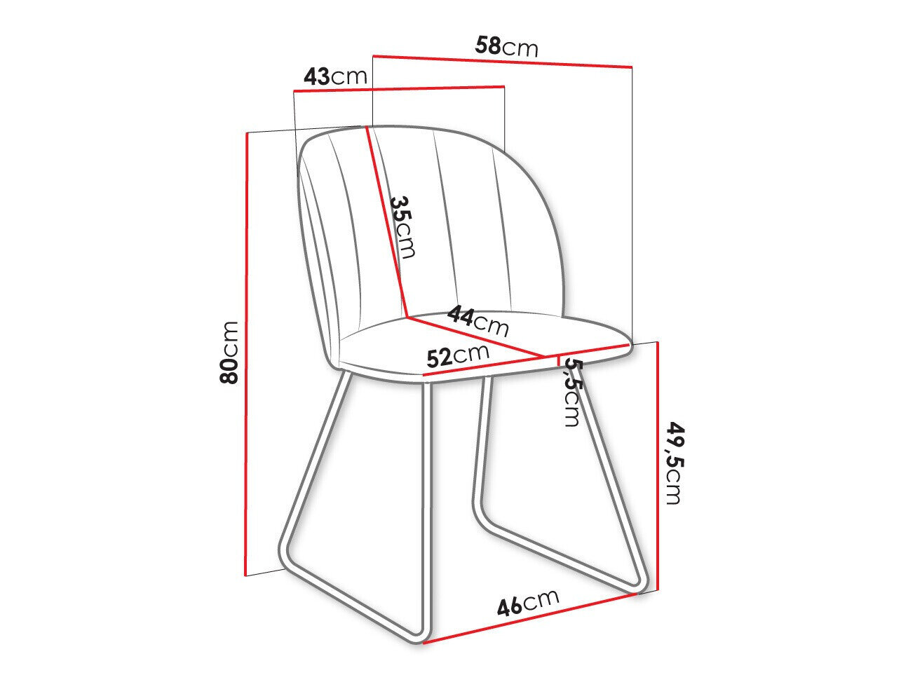 Stol Comfivo 101 (Magic Velvet 2219)