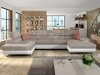 Canapé d'angle Comfivo Ruta IV (Soft 017 + Uttario Velvet 2979 + Uttario Velvet 2955 St)
