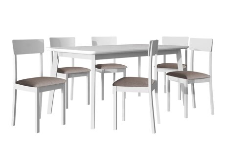 Eetkamerset Victorville 350 (Wit)