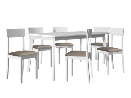 Eetkamerset Victorville 350 (Wit)