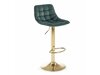 Scaun bar Houston 1441 (Verde + Auriu)