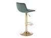 Scaun bar Houston 1441 (Verde + Auriu)