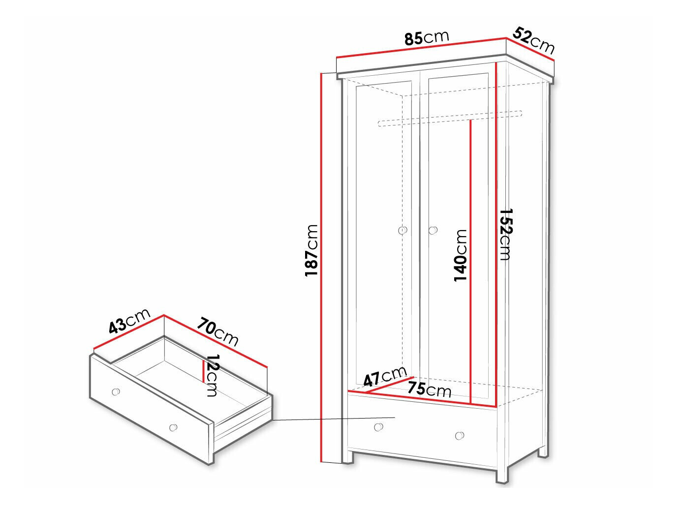 Armoire Romelbo 100