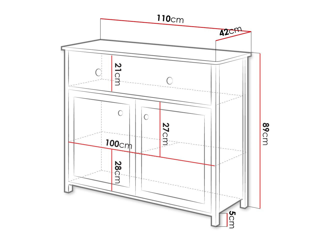 Commode Elblive 104