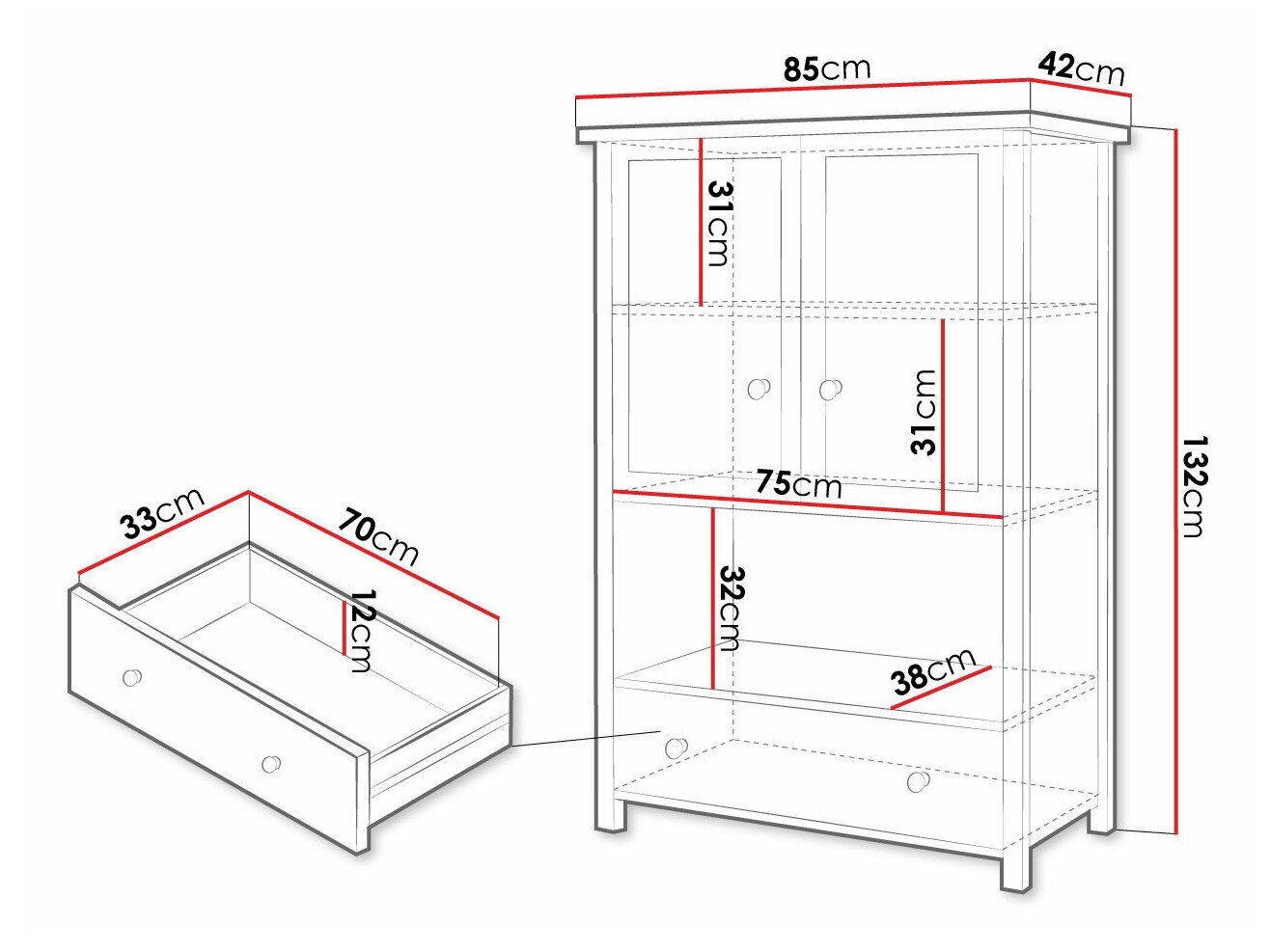 Commode Romelbo 111