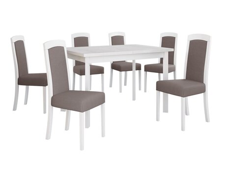 Eetkamerset Victorville 351 (Wit)