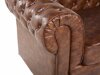 Chesterfield fotelj Cirdoro 105 (Rjava)
