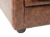 Chesterfield fotelj Cirdoro 105 (Rjava)