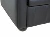 Chesterfield fotelja Cirdoro 105 (Crna)