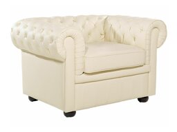 Chesterfield fotelja Cirdoro 105 (Krem)