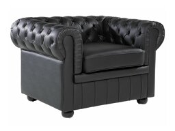 Chesterfield фотьойл Cirdoro 105 (Черен)