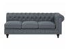 Chesterfield stūra dīvāns Cirdoro 109 (Pelēks)