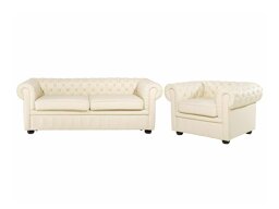 Chesterfield pehme mööbli komplekt Cirdoro 112 (Koor)
