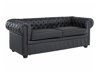 Chesterfield pehme mööbli komplekt Cirdoro 112 (Must)