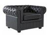Chesterfield pehme mööbli komplekt Cirdoro 112 (Must)