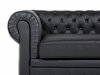 Chesterfield pehme mööbli komplekt Cirdoro 112 (Must)