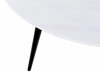 Diivanilaud Berwyn 990 (Valge marmor + Must)