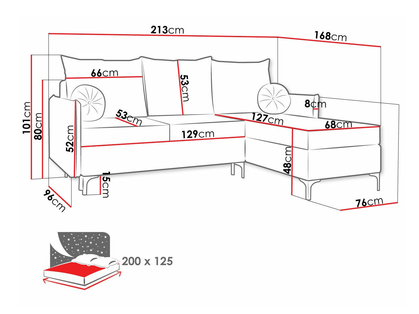 Hjørnesofa Clovis 112 (Manila 29)