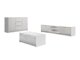 Stuemøbelsæt Comfivo Papilio I (Hvid)