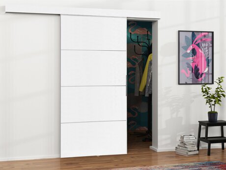 Skydedør Dover 216 (Hvid)